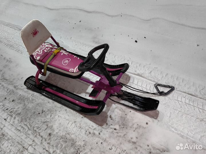 Детский снегокат бу