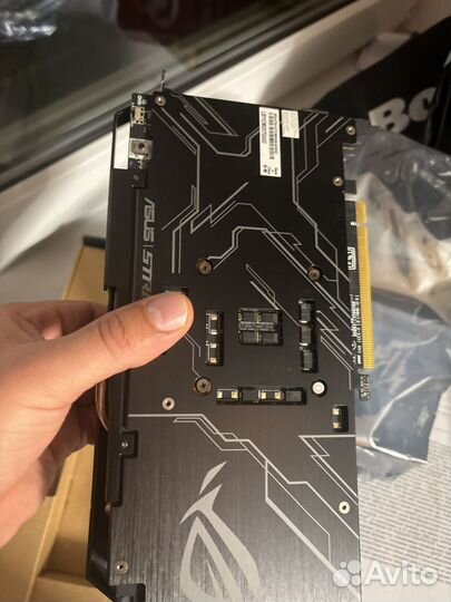 Видеокарта gtx 1660 super 6gb asus rog