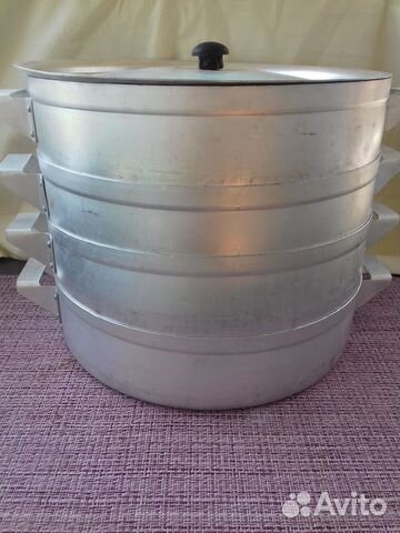 Мантышница, пароварка,кастрюли