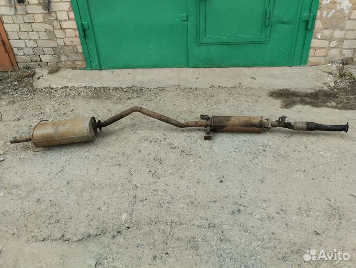 Выхлопная трасса на Тойоту эстима эмина,люсида