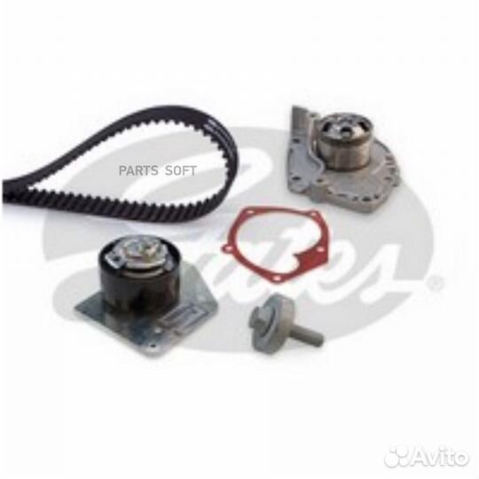 Gates KP15654XS Водяной насос + комплект зубчатого