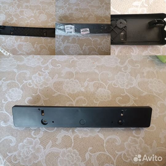 Площадка под гос номер Toyota Camry 7 XV50 11-17