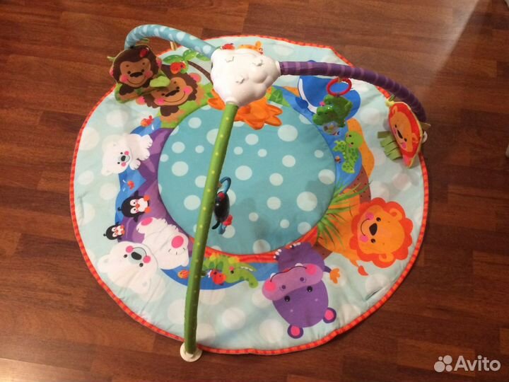 Музыкальный развивающий коврик