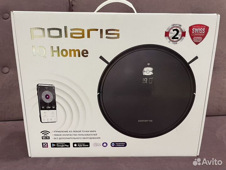 Робот пылесос Polaris pvcr 3400 IQ Home Aqua