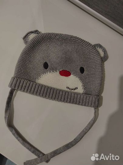 Шапка детская Mothercare, демисезон 9/12 месяцев