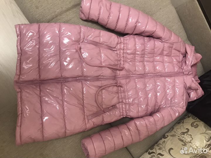 Пальто на девочку рост 140