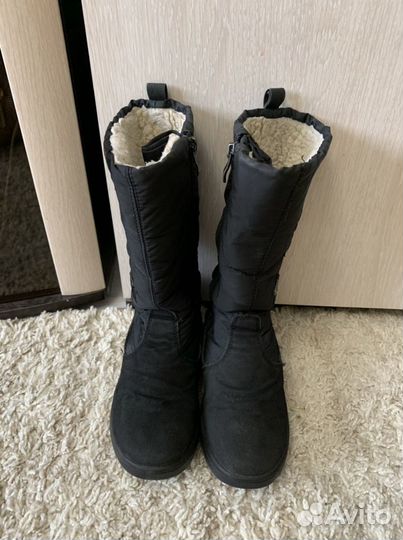 Сапоги зимние девочке 34