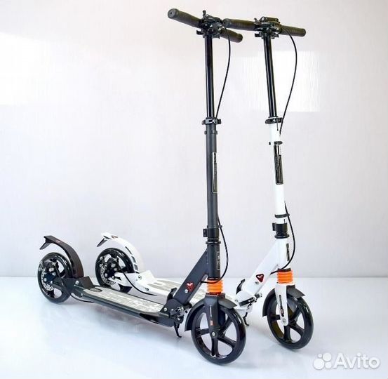 Самокат с дисковым тормозом scooter urban