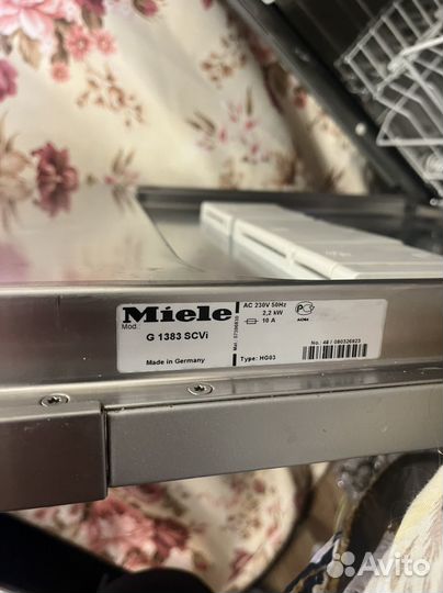 Посудомоечная машина miele 60
