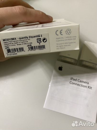 Адаптер iPad Camera Connection Kit