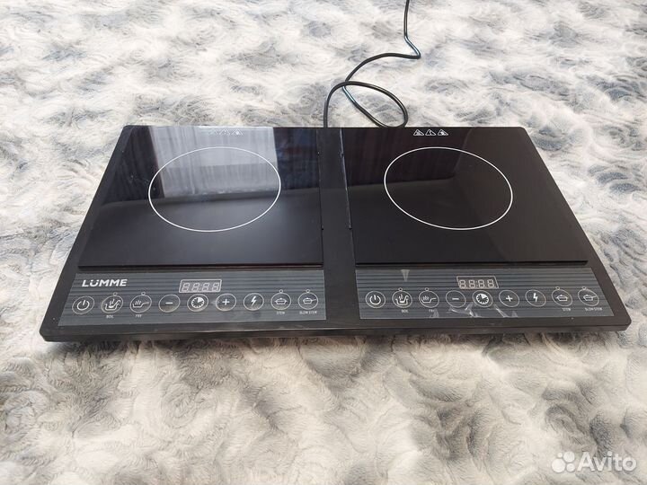 Индукционная плита 2 конфорки бу