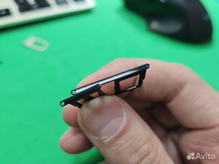 Лоток симкарты Samsung j3 2017 черный