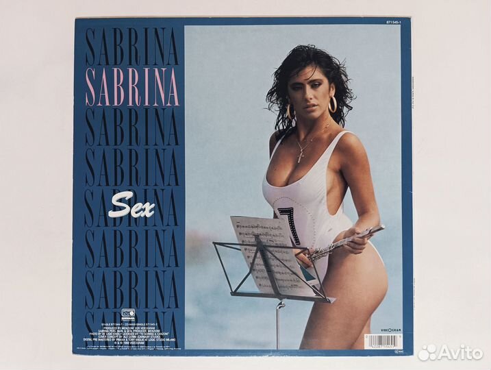 LP Sabrina - Like A Yo-Yo Germany Metronome 1989г