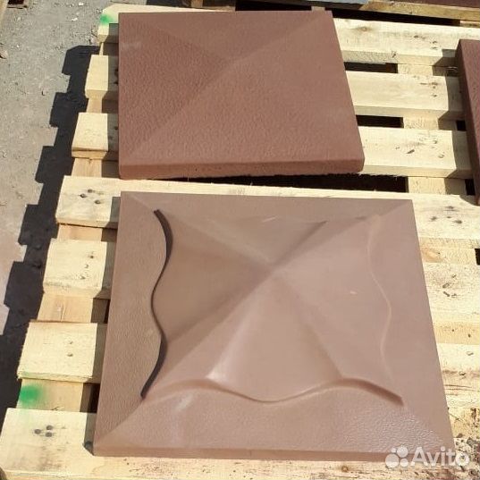 Колпак на столб в форме Медуза 45х45 см