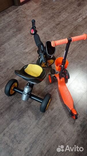 Детский трехколесный велосипед