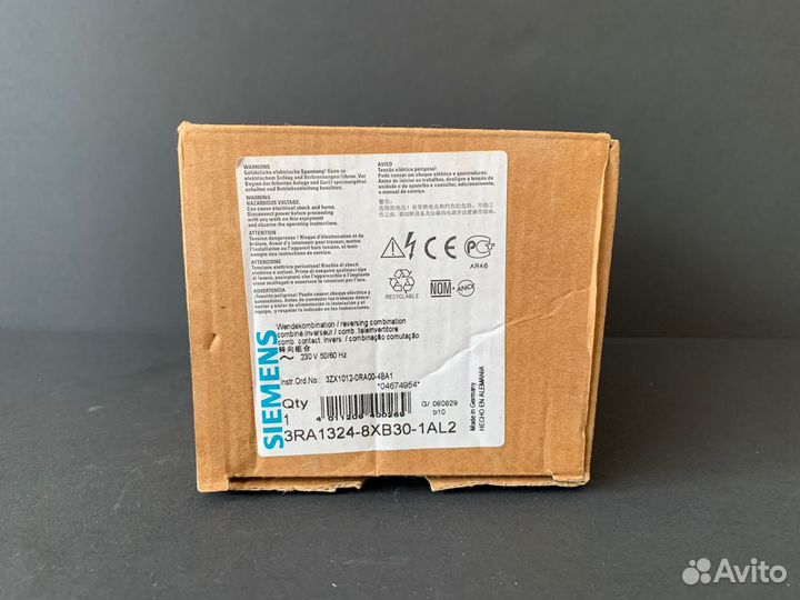 Siemens 3RA1324-8XB30-1AL2 новый, 1 шт