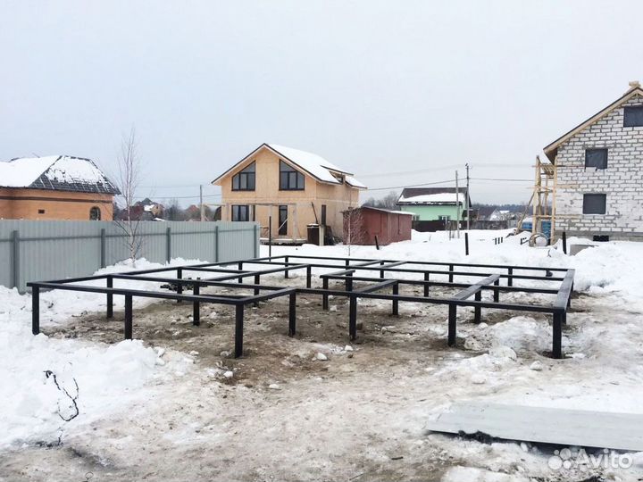 Сваи винтовые с установкой