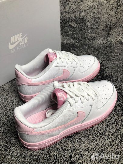 Кроссовки Nike Air force pink Bottom оригинал