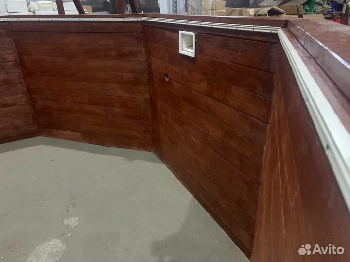 Сборный деревянный бассейн