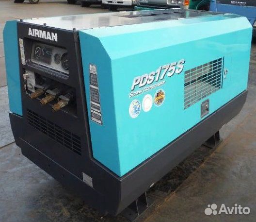 Бу дизельный компрессор Airman PDS175S