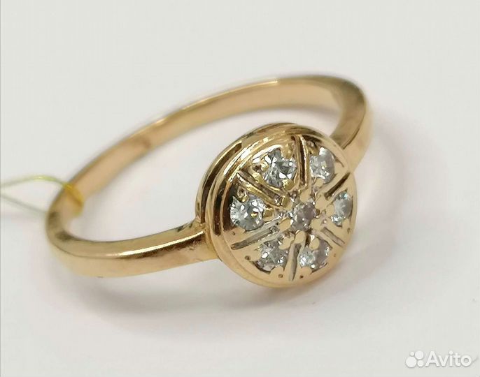 Золотое кольцо 585 Юб