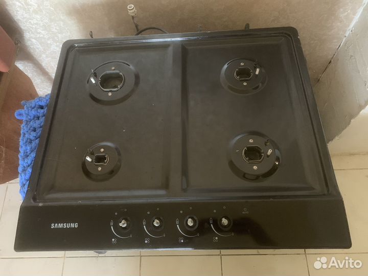 Газовая варочная панель 4 конфорки samsung