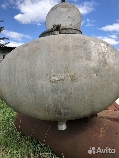 Бочка алюминиевая бу