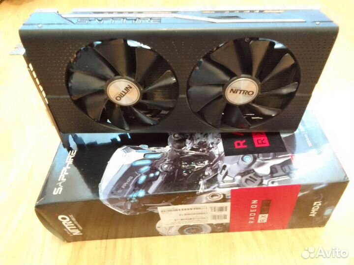 Видеокарта rx 480 8gb sapphire nitro +