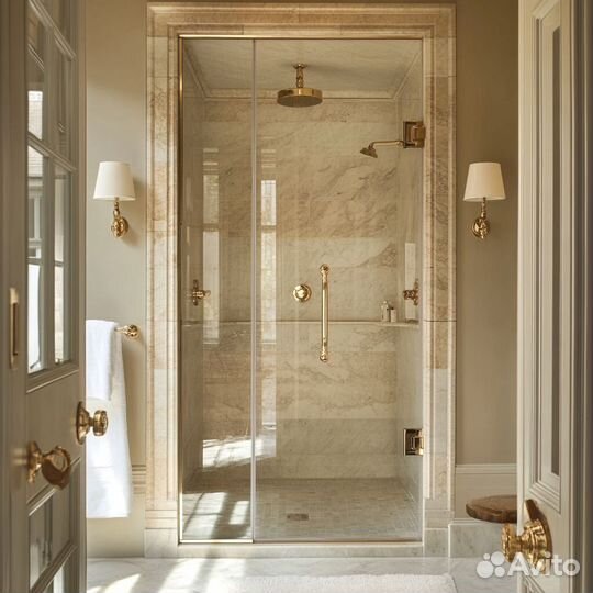 Душевые стеклянные перегородки за 24 часа