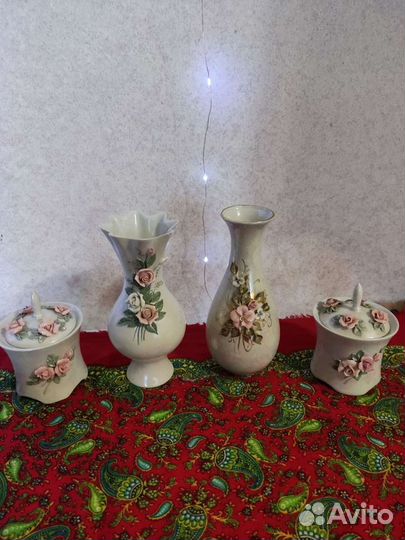 Кисловодский фарфор вазочки