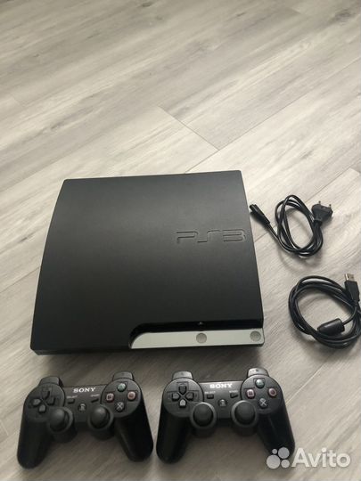 Игровая приставка ps3 slim прошитая