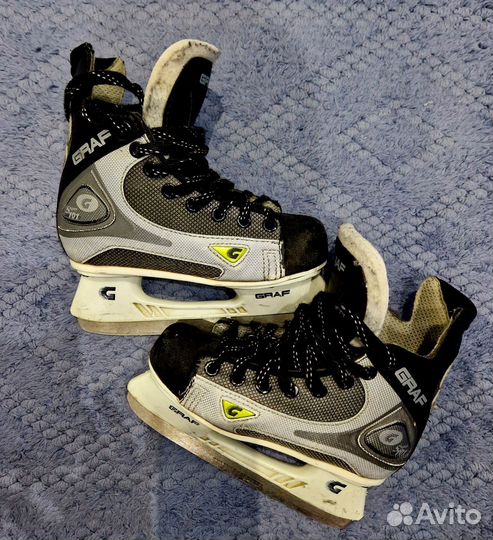 Коньки хоккейные Graf детские р.32