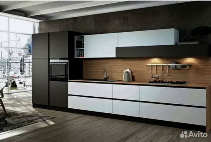 Маленькая кухня в студию