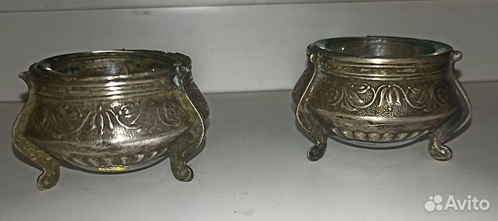 Солонка мельхиор пара