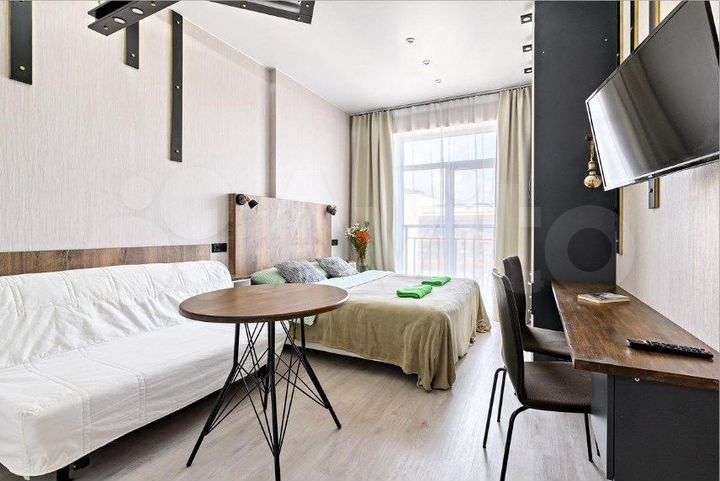 Апартаменты-студия, 26,9 м², 2/6 эт.