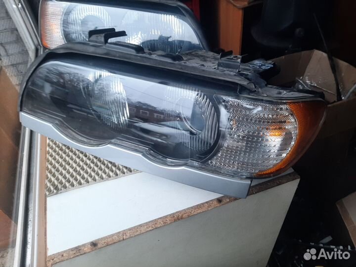 Фары перед бмв х5 е53 ксенон дорестайлинг
