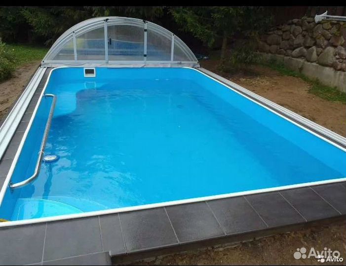 Пластиковый бассейн