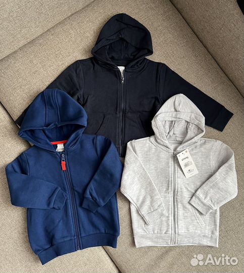 Толстовка на молнии худи новая 86 Sinsay LCW