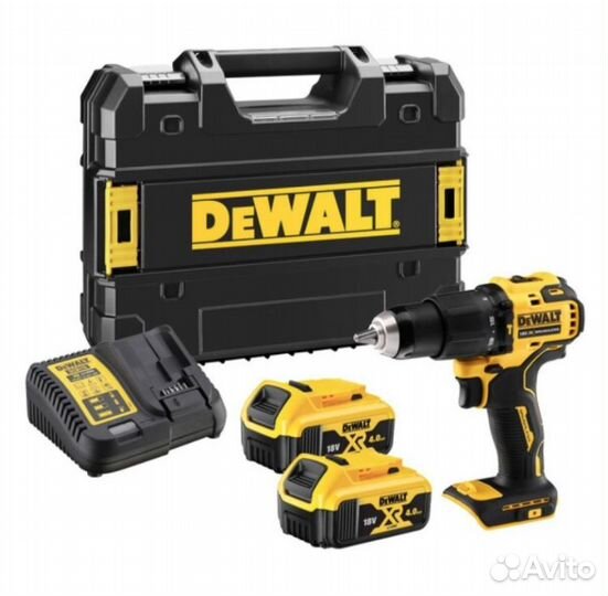 Аккумуляторная дрель-шуруповерт DeWalt DCD709M2T-Q