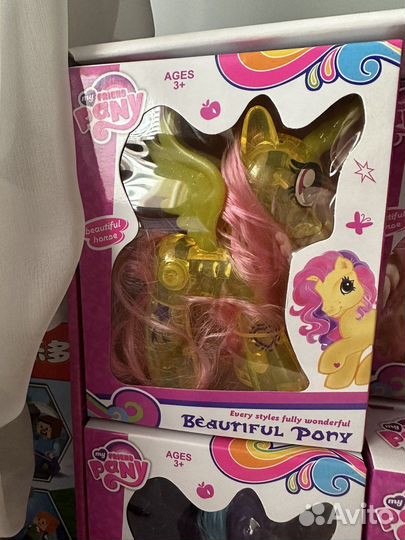 Светящийся pony пони единорог