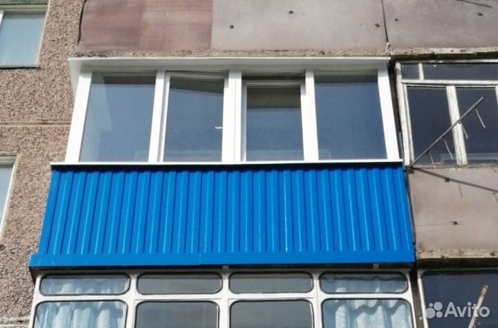 Остекление и отделка балконов