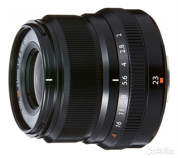 Объектив Fujifilm XF 23mm f/2 R WR черный