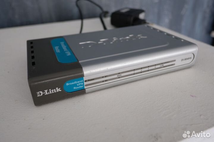 Маршрутизатор adsl (роутер VPN) D-Link DI-804HV