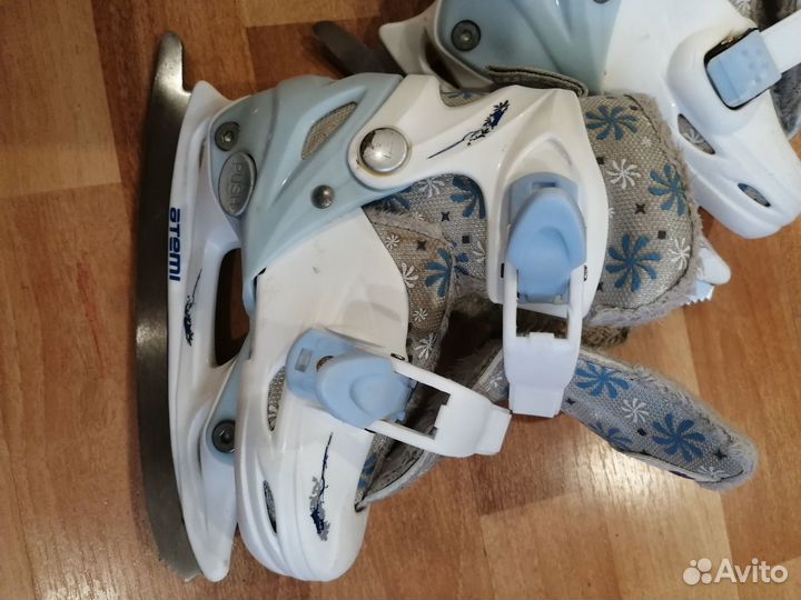 Коньки детские раздвижные р27-30