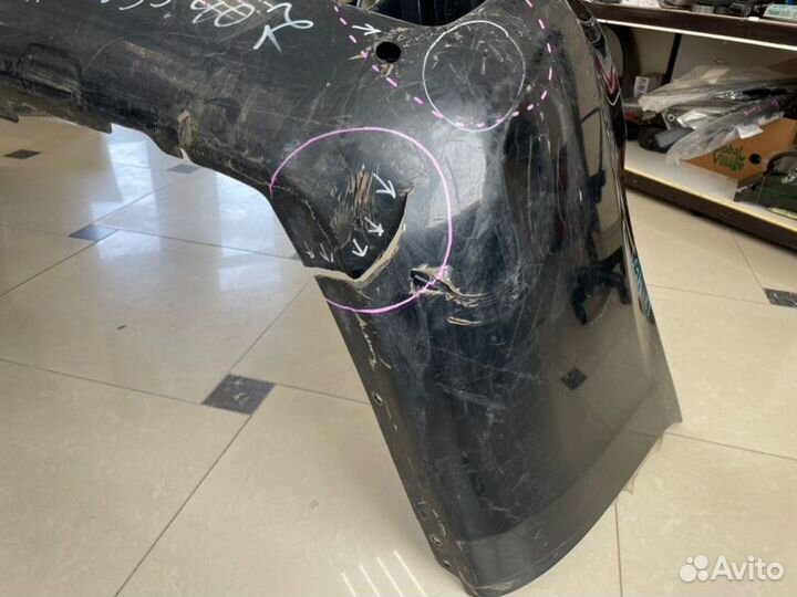 Задний бампер Toyota Land Cruiser 2013