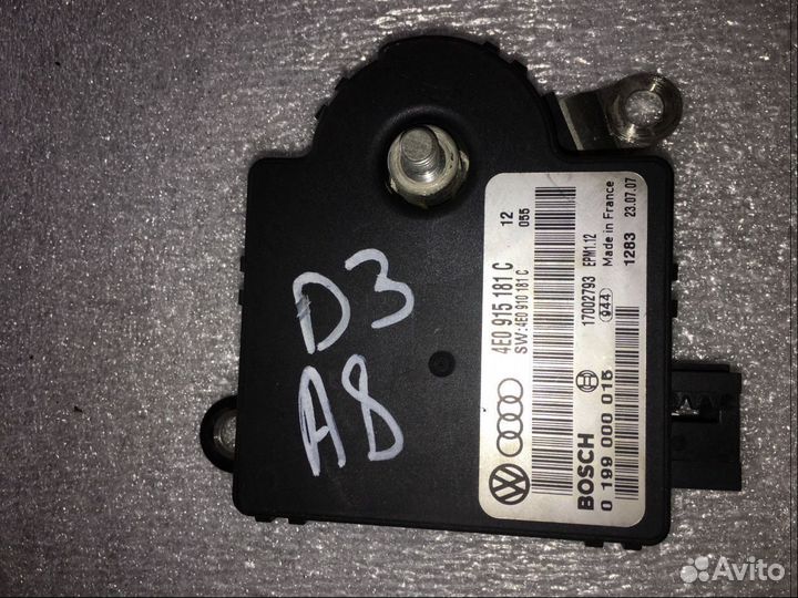 Блок контроля акб Ауди А8 Д3 4E0915181C