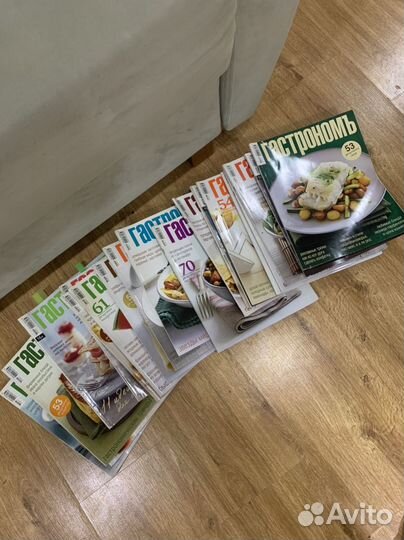 Коллекция журналов Гастроном и кулинарных книг