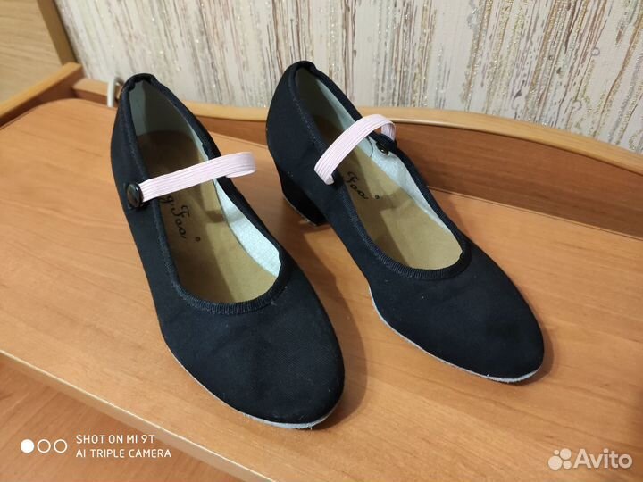 Туфли танцевальные, размер 21