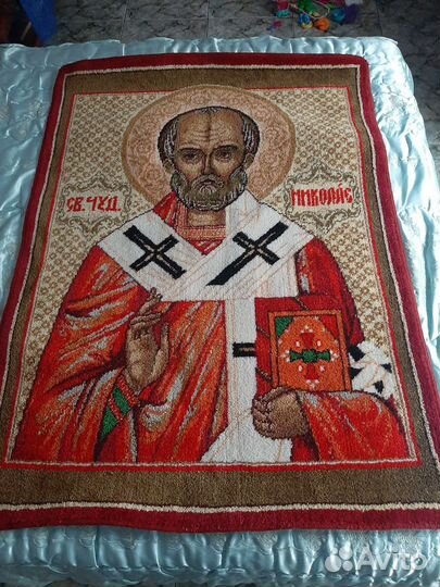 Коврик с ликом николай угодник