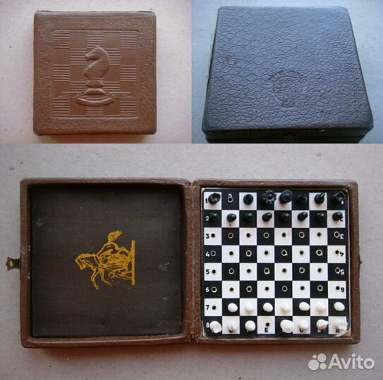 Шахматы дорожные СССР